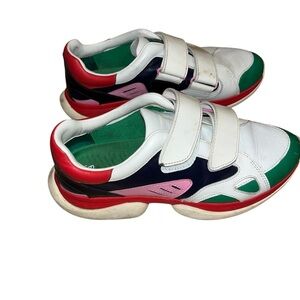 Tory Burch sport leather multicolor leather Velcro sneaker shoes women’s 8
